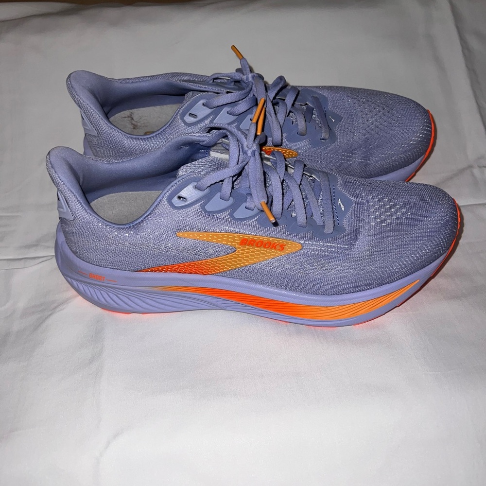 Brooks Women's Athletic Shoes - Lavender and Orange - Picture 2 of 9